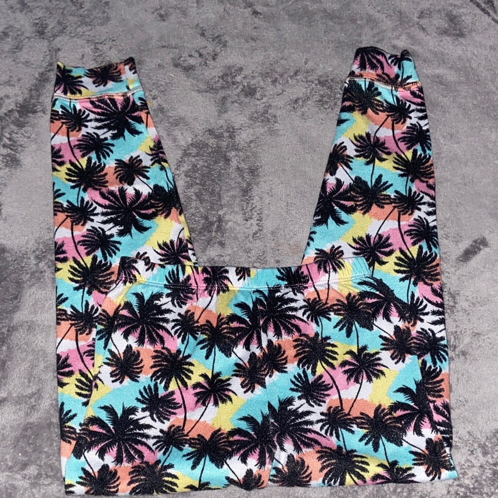 Tropical Palm Tree Kids Sweatpants